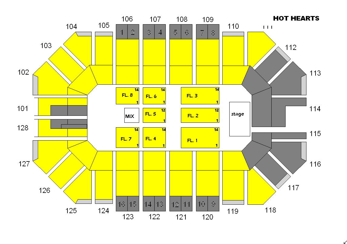 Jiffy Lube Live Section 204 Seat Views Seatgeek.